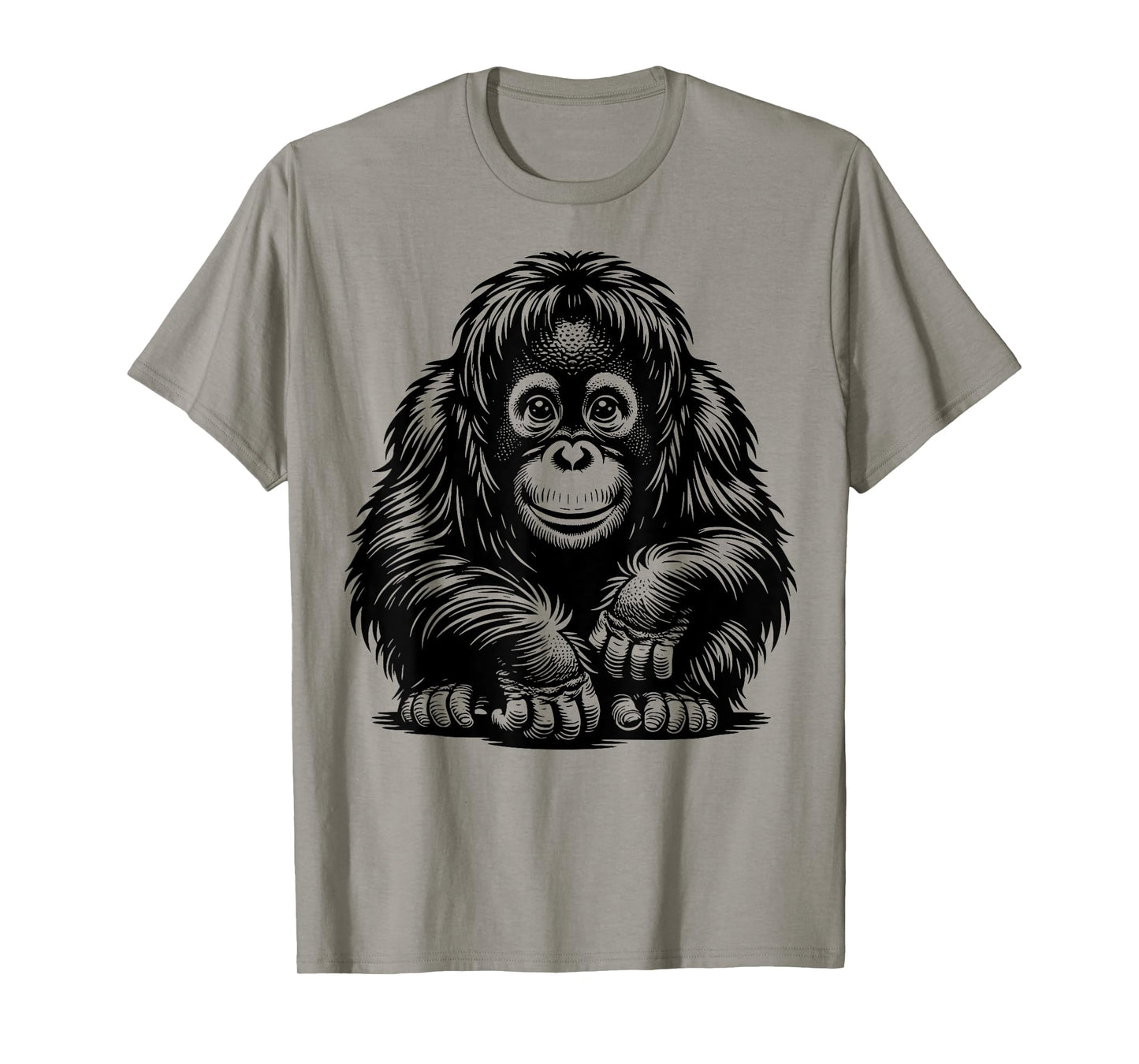 Vintage baby Orangutan Primate monkey adorable funny T-Shirt