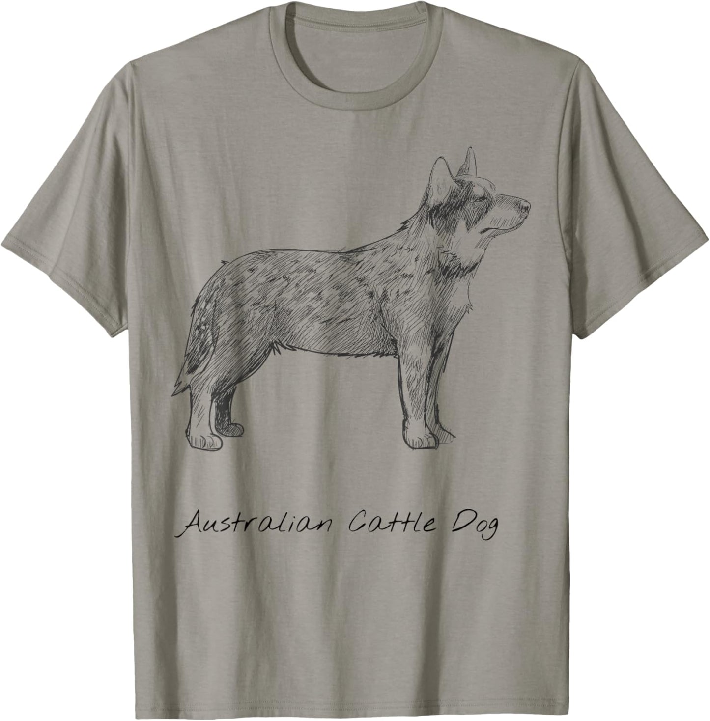 Australian Cattle Dog Sketch Shirt