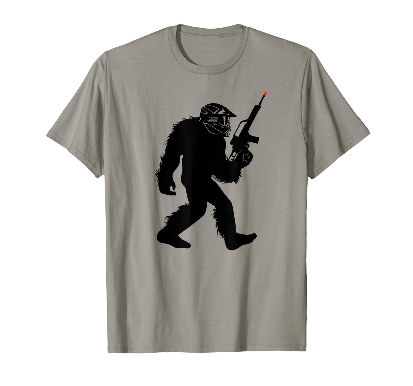 Bigfoot Airsoft T-Shirt, Sasquatch Airsofting Tee Apparel T-Shirt