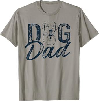 Labrador Dog Dad Lab Retriever T-Shirt for Men