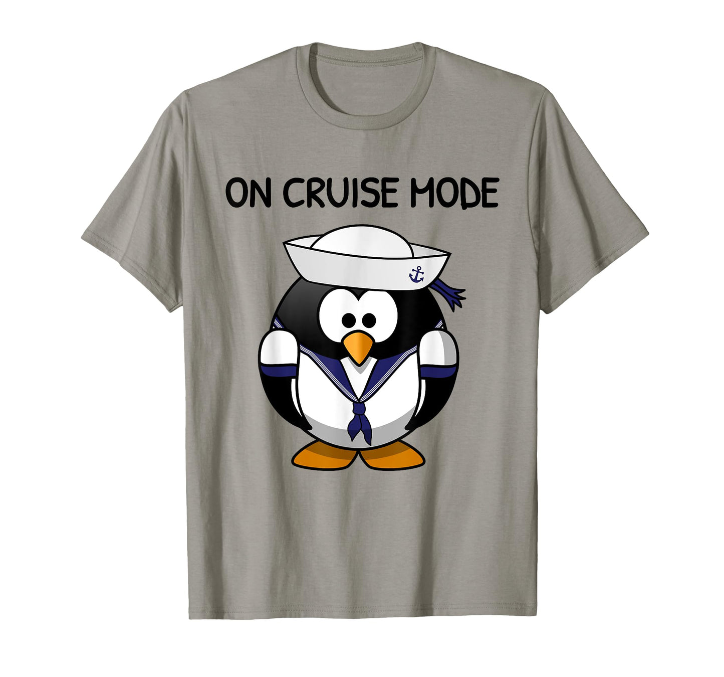 On Cruise Mode Cute Vacation Penguin T-Shirt