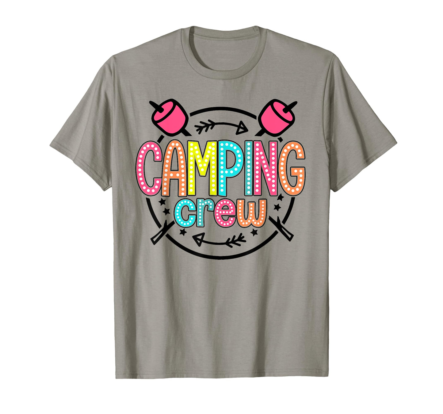 Family Camper Group Camping Crew Camping Matching T-Shirt