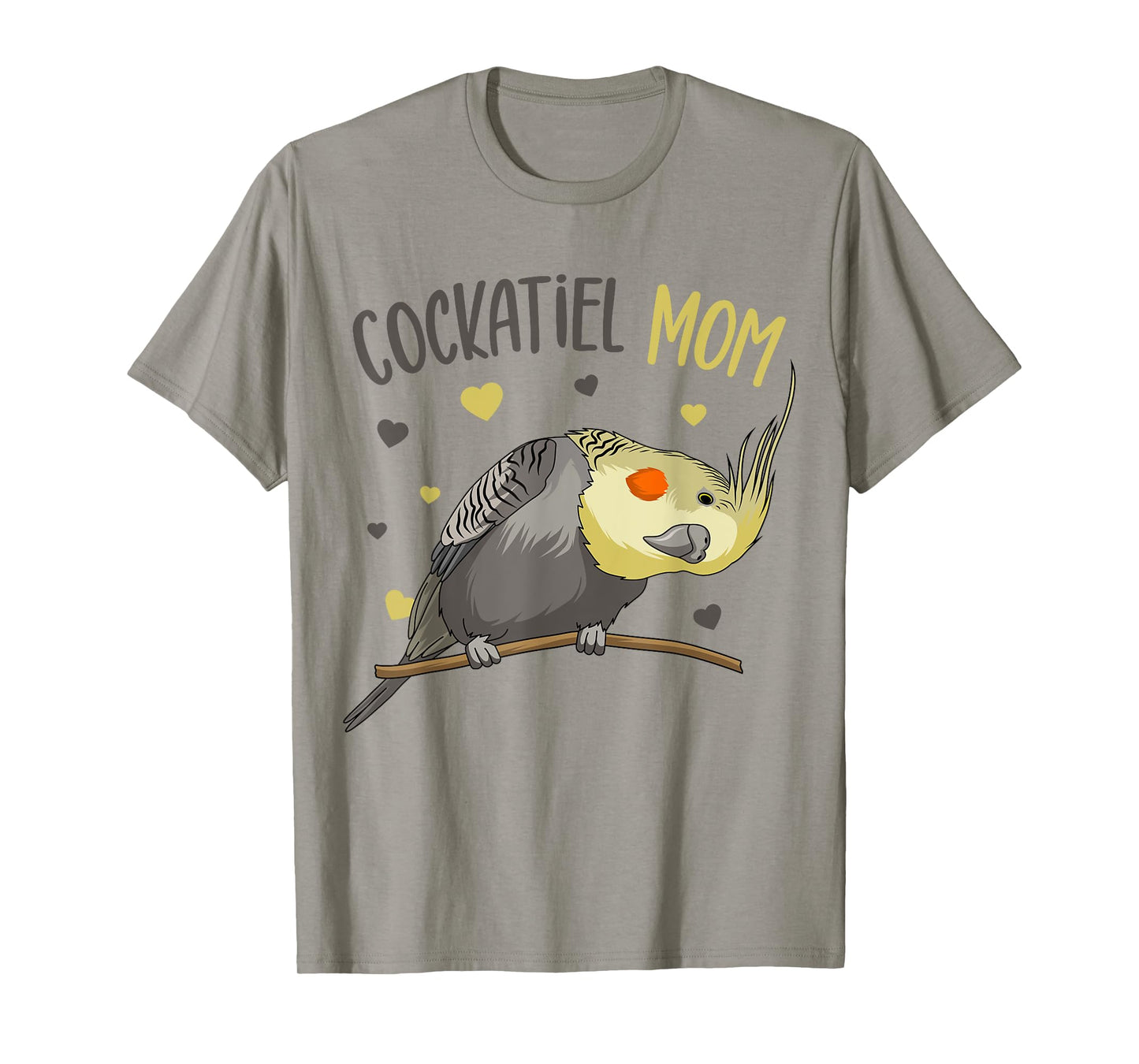 Cockatiel Mom Funny Bird Lover Women T-Shirt
