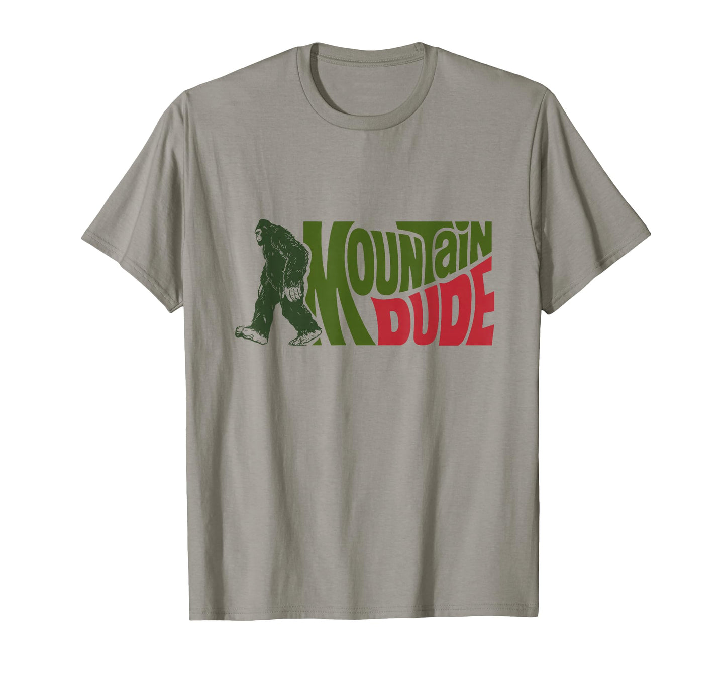 Mountain Dude Funny Bigfoot Sasquatch Hiking Gift T-Shirt