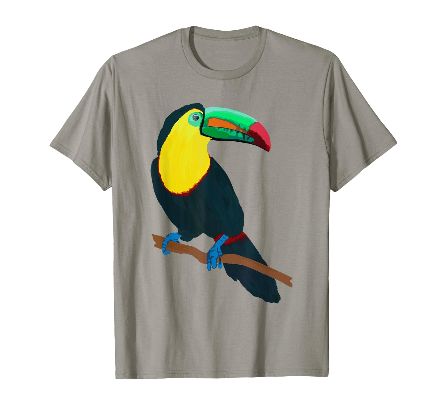 Beautiful Keel-billed Toucan Bird Tucan T Shirt Costa Rica T-Shirt