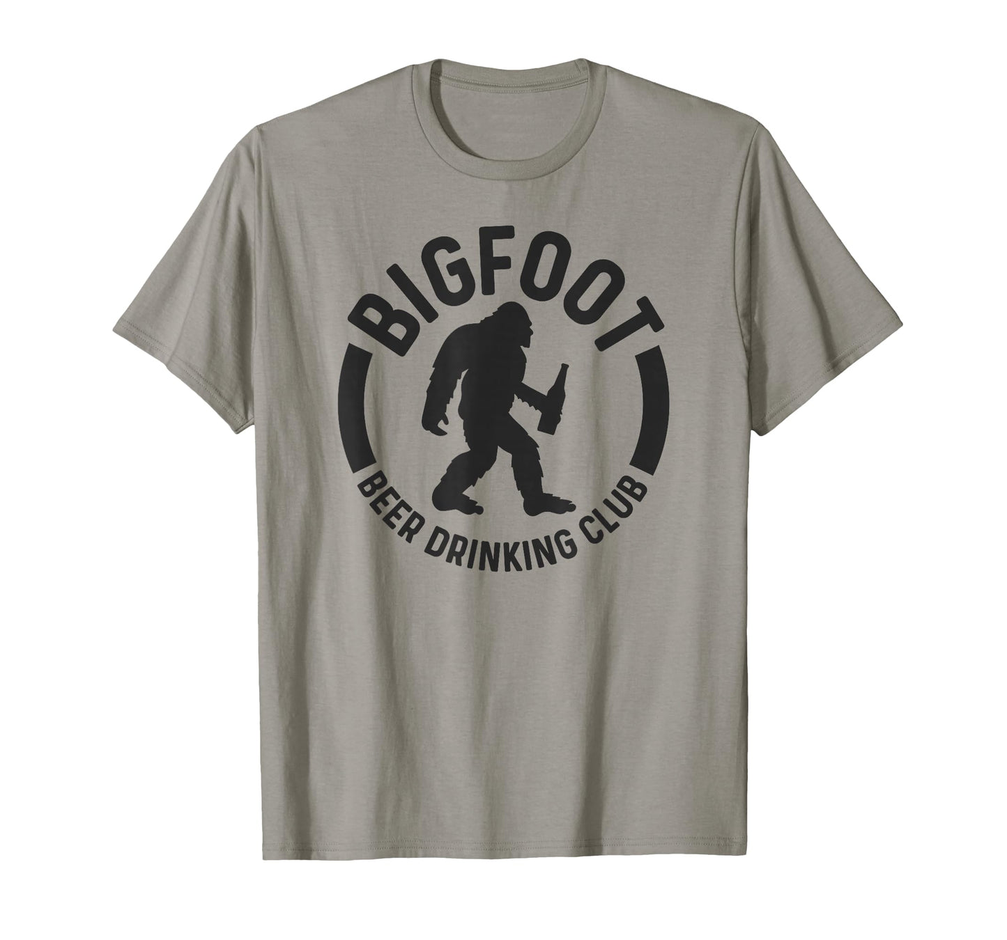 Bigfoot Beer Drinking Club Funny Sasquatch Believer Camping T-Shirt