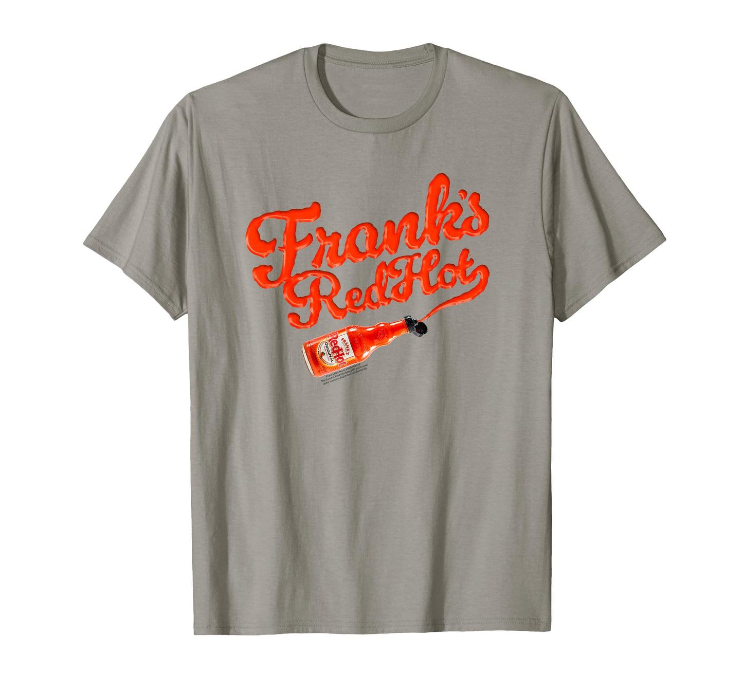 Frank's RedHot Sauce Logo with Bottle Funny T-Shirt