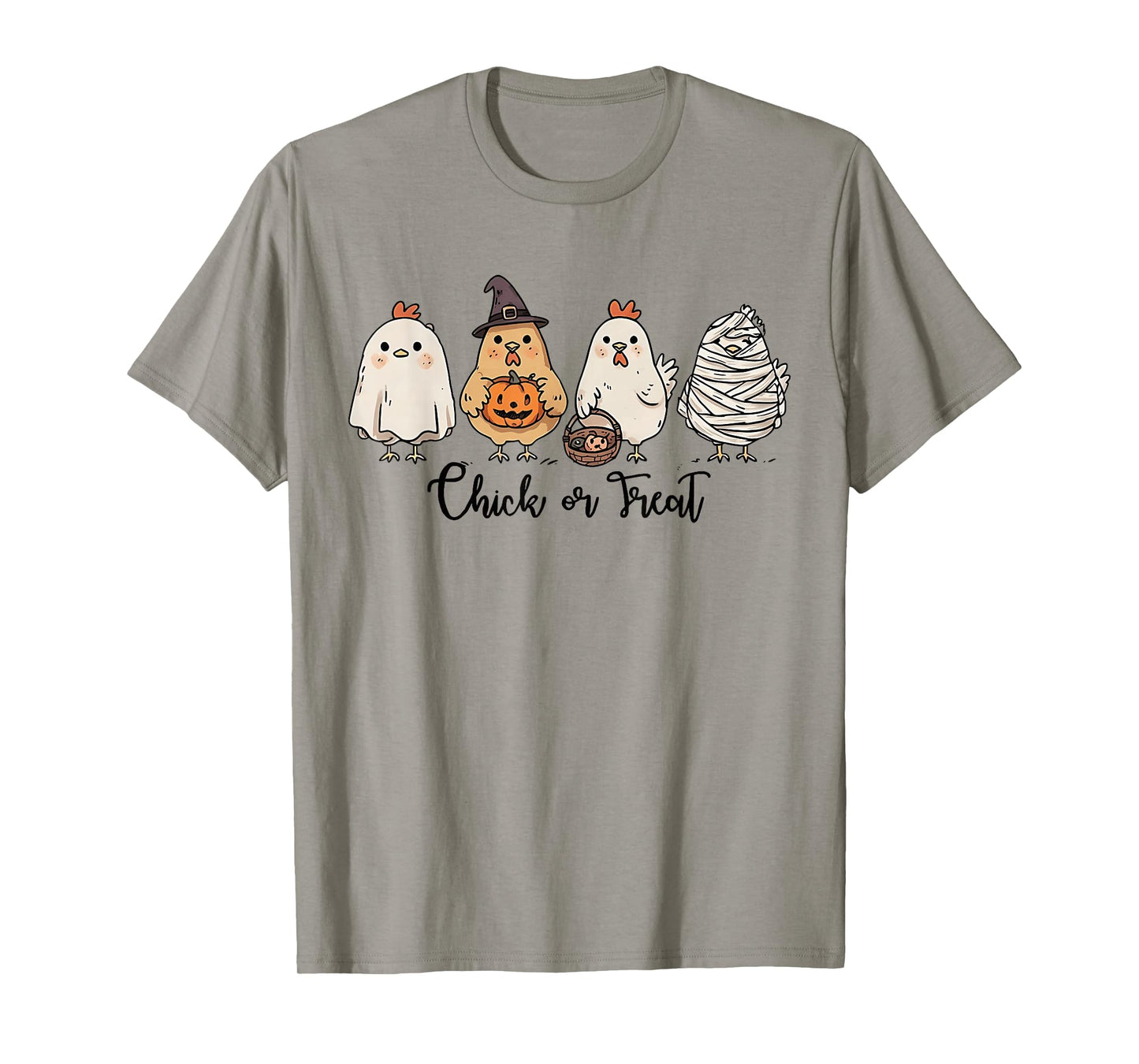 Halloween Chicken Skeleton Chick Or Treat Spooky Season T-Shirt