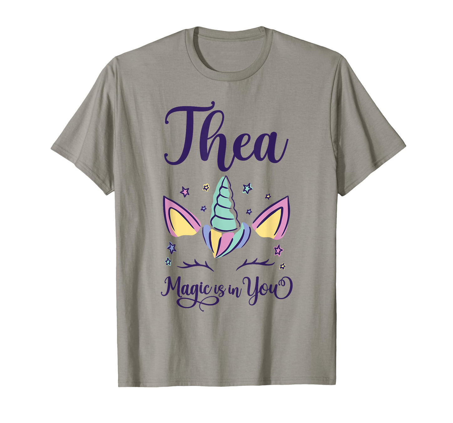 First Name Thea Personalized I Love Thea T-Shirt