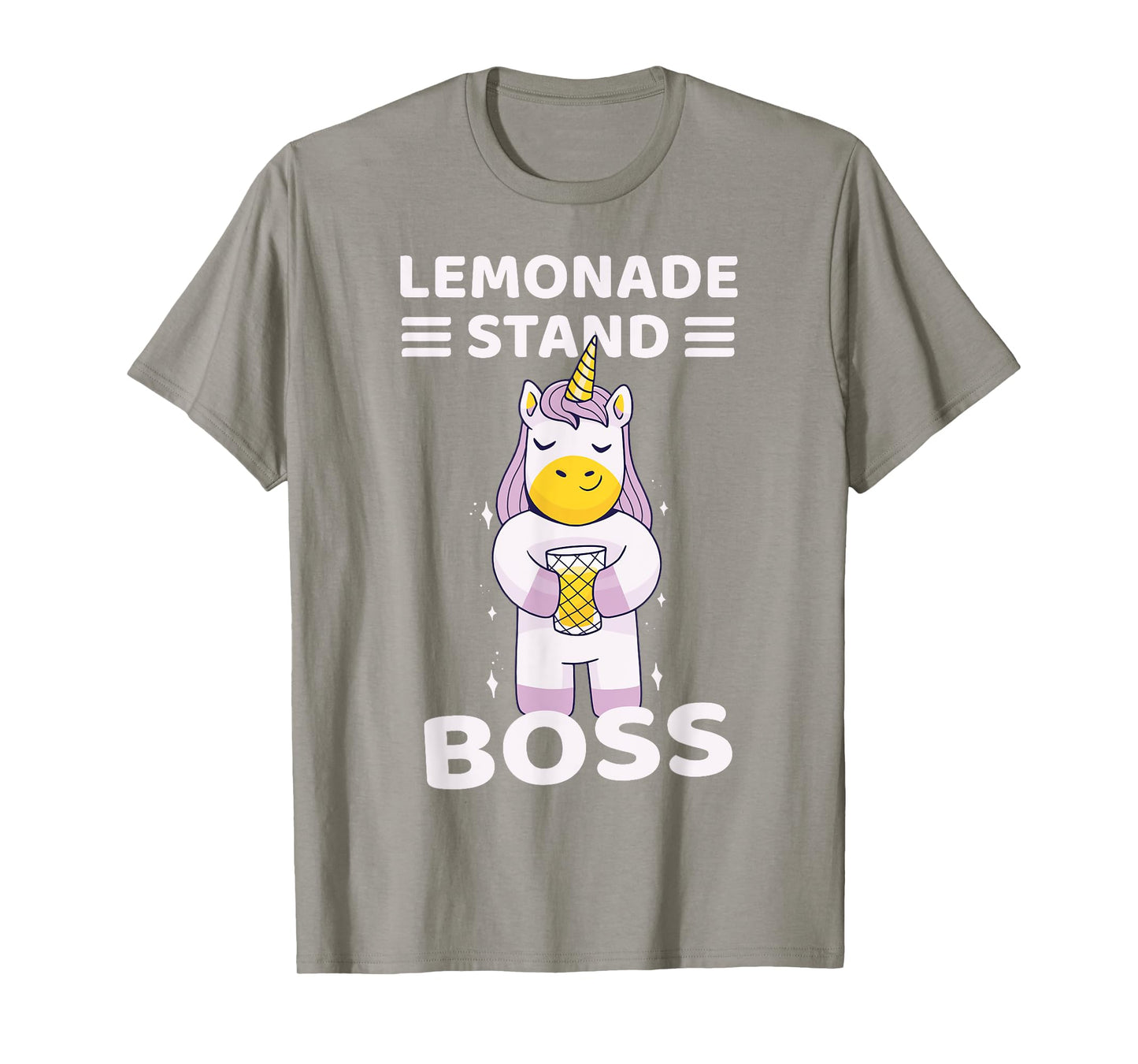 Lemonade Stand Boss Unicorn Girls T-Shirt