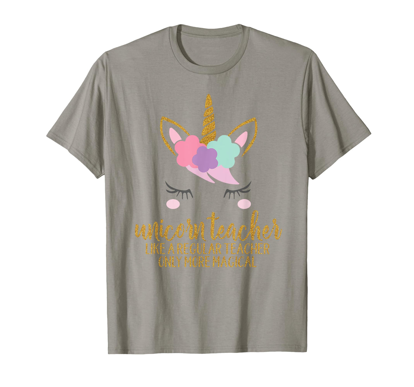 Unicorn Teacher Shirt for Women, School Teacher Gift T-Shirt