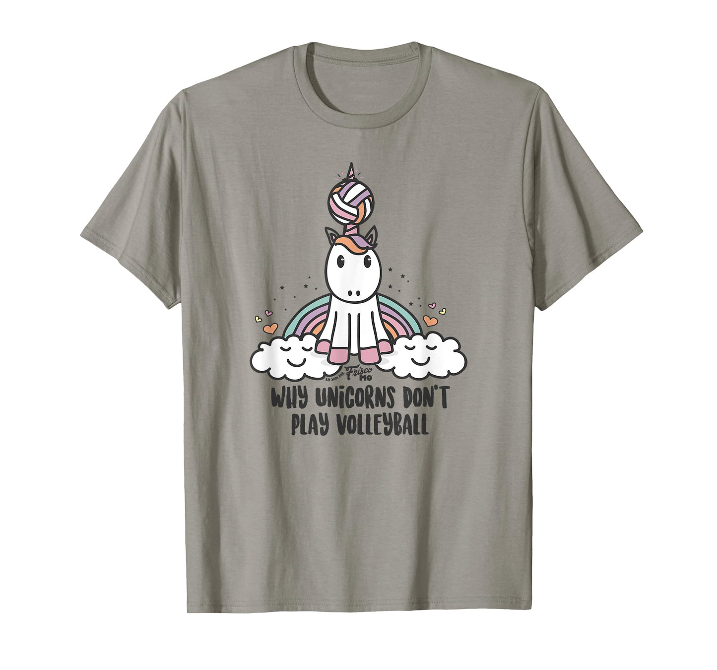 Why Unicorns Don't Play Volleyball T-Shirt