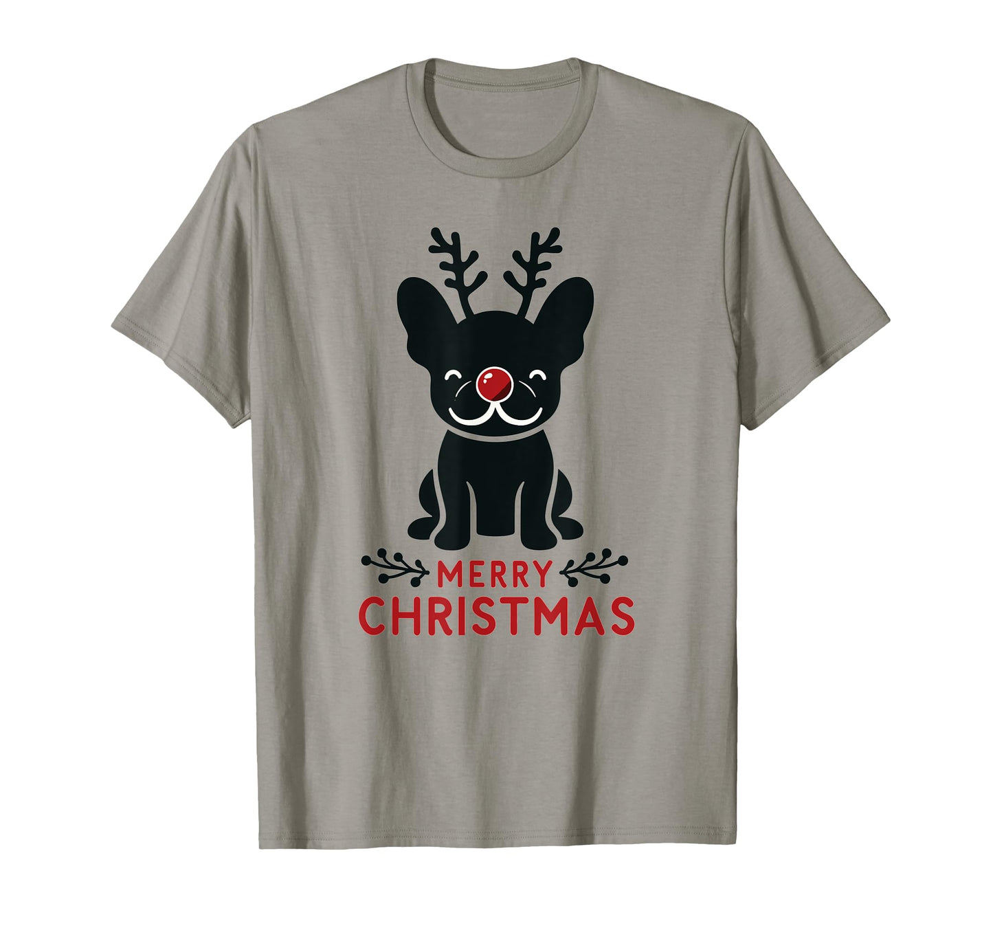 French Bulldog Merry Christmas Winter Dogs Christmas T-Shirt