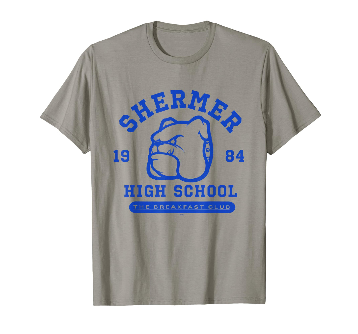 The Breakfast Club Shermer High School 1984 Bulldog Logo T-Shirt