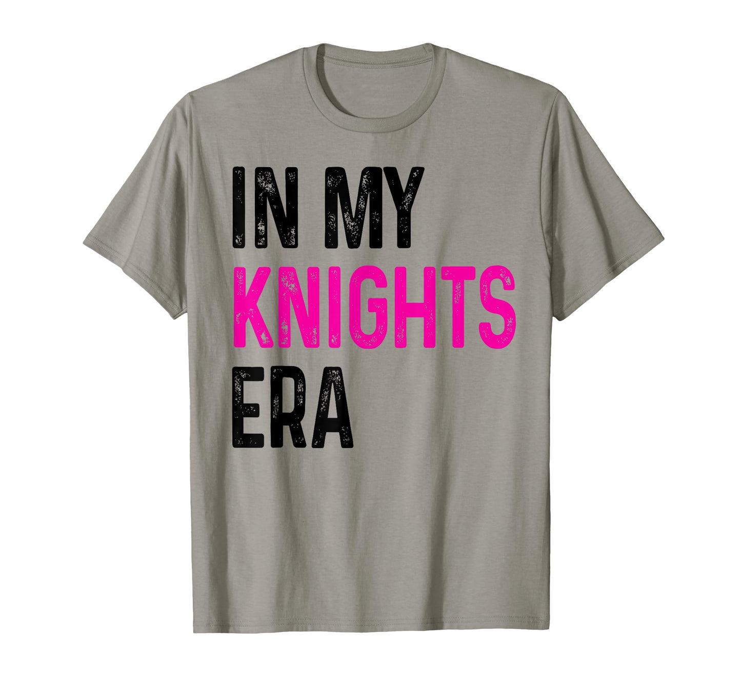 In My Knights Era Back to School Spirit Game Retro Groovy T-Shirt