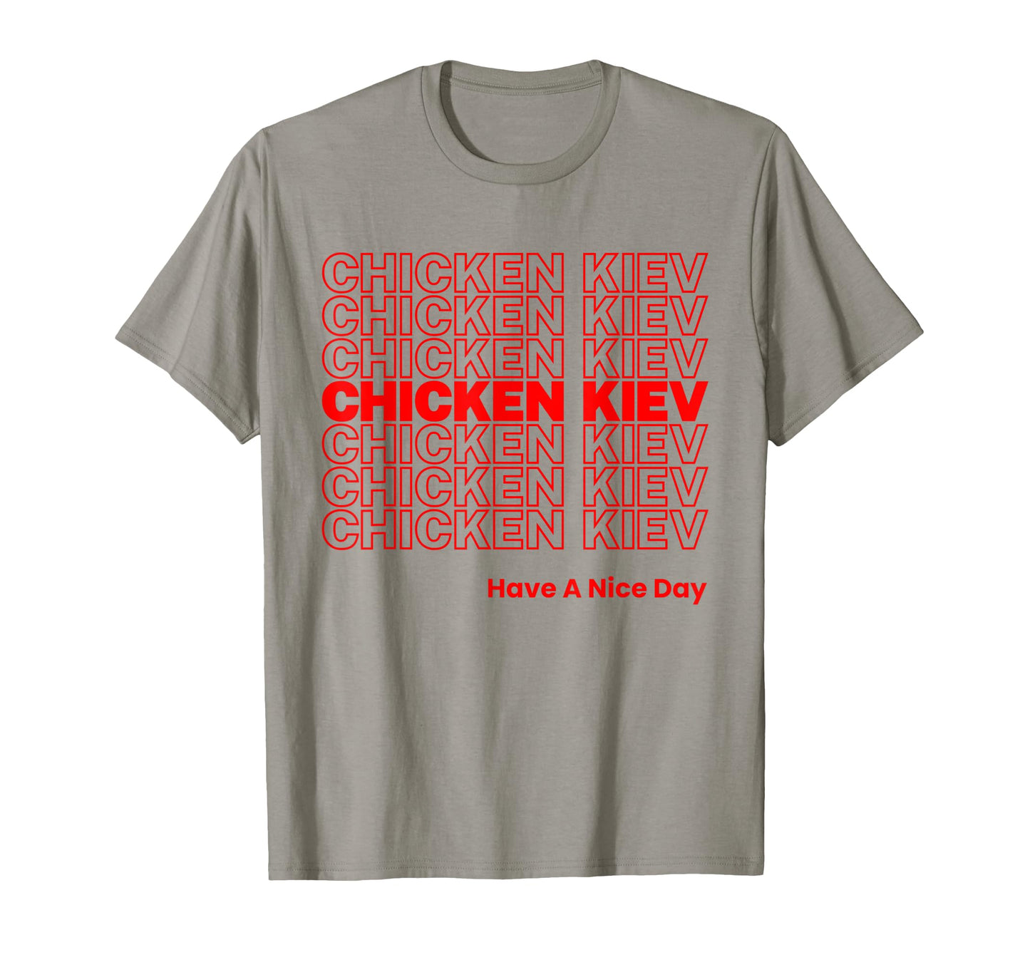 Funny Chicken Kiev Garlic Butter Russian Food Lover Foodie T-Shirt