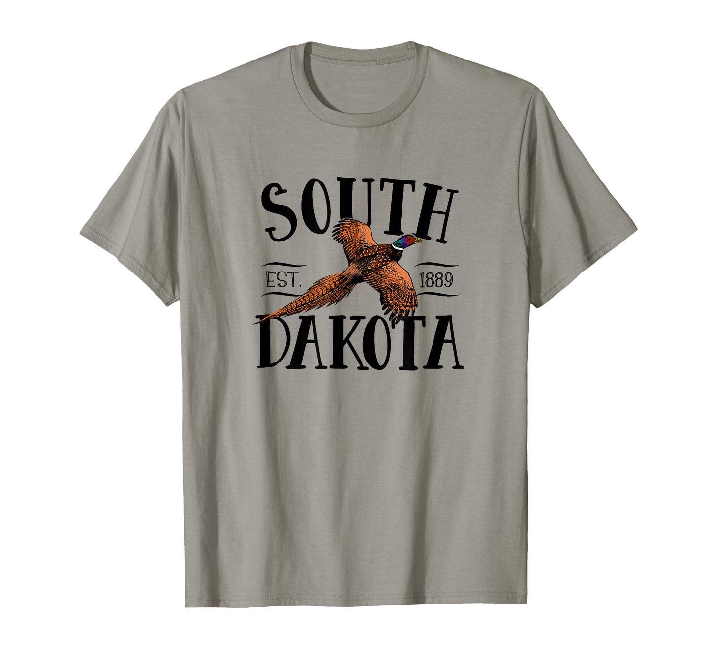 SOUTH DAKOTA Ring Necked Pheasant design T-Shirt