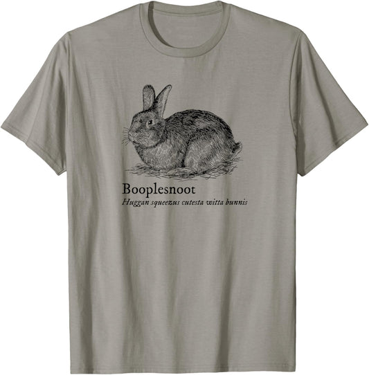 Booplesnoot Cute Funny Bunny Rabbit Lover Back to School T-Shirt