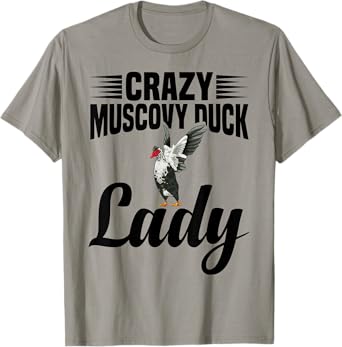 Muscovy Duck Lover Duck Toys Stuffed Animal Muscovy Ducks T-Shirt