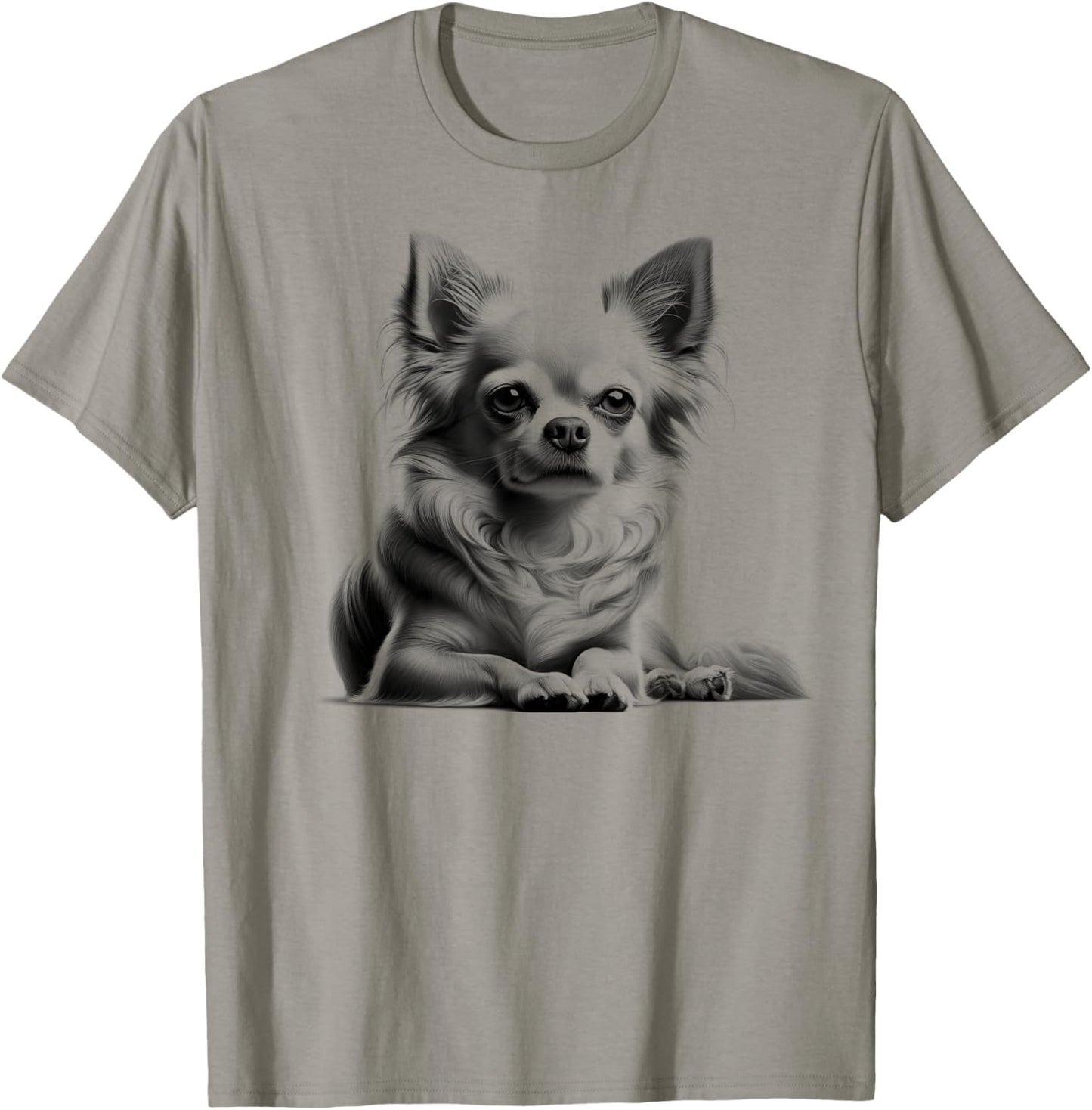 Cute Chihuahua in Lying Poser T-Shirt