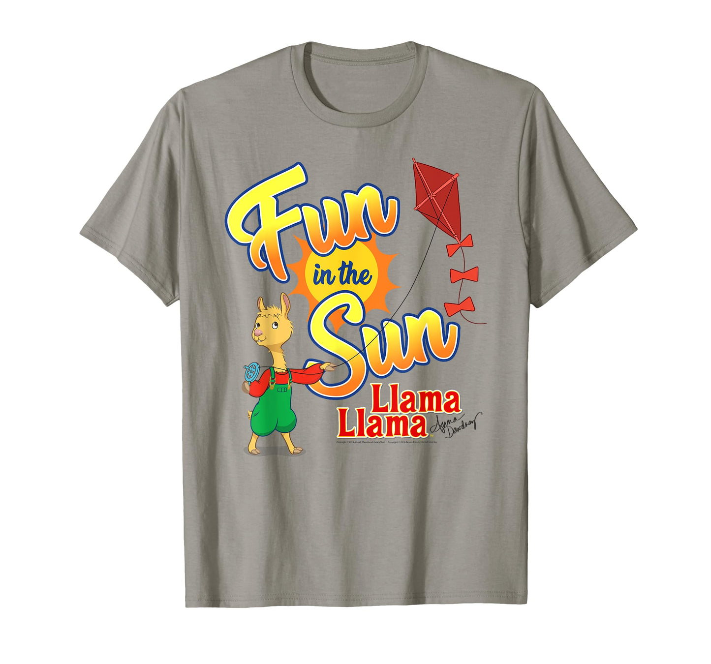 Llama Llama Red Pajama Netflix "Fun in the Sun" Tee Shirt T-Shirt
