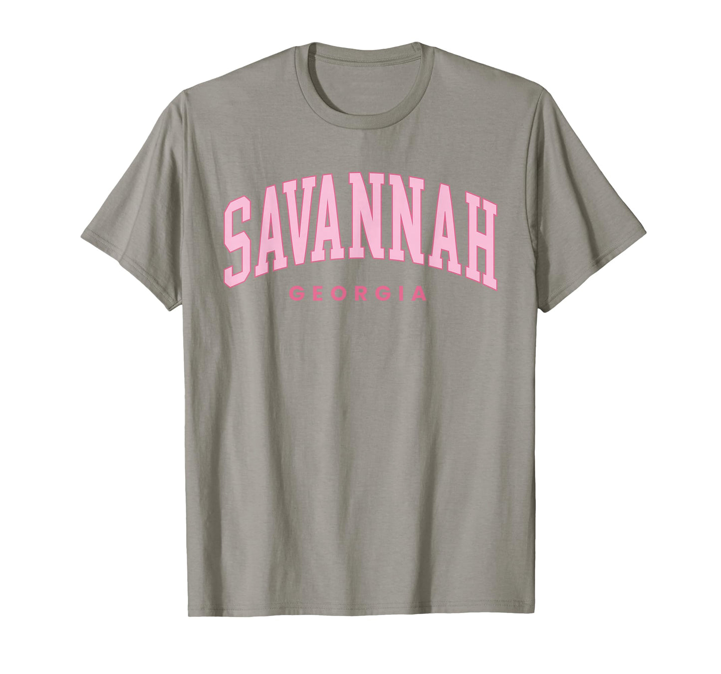 Savannah Georgia Vintage Preppy Throwback Vacation Souvenir T-Shirt