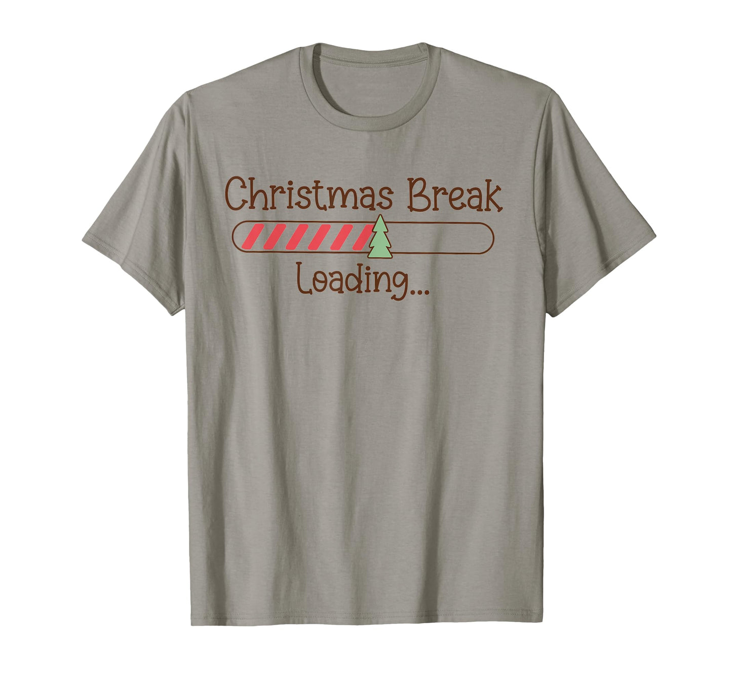 Christmas Break Loading Funny Christmas Teacher Educator T-Shirt