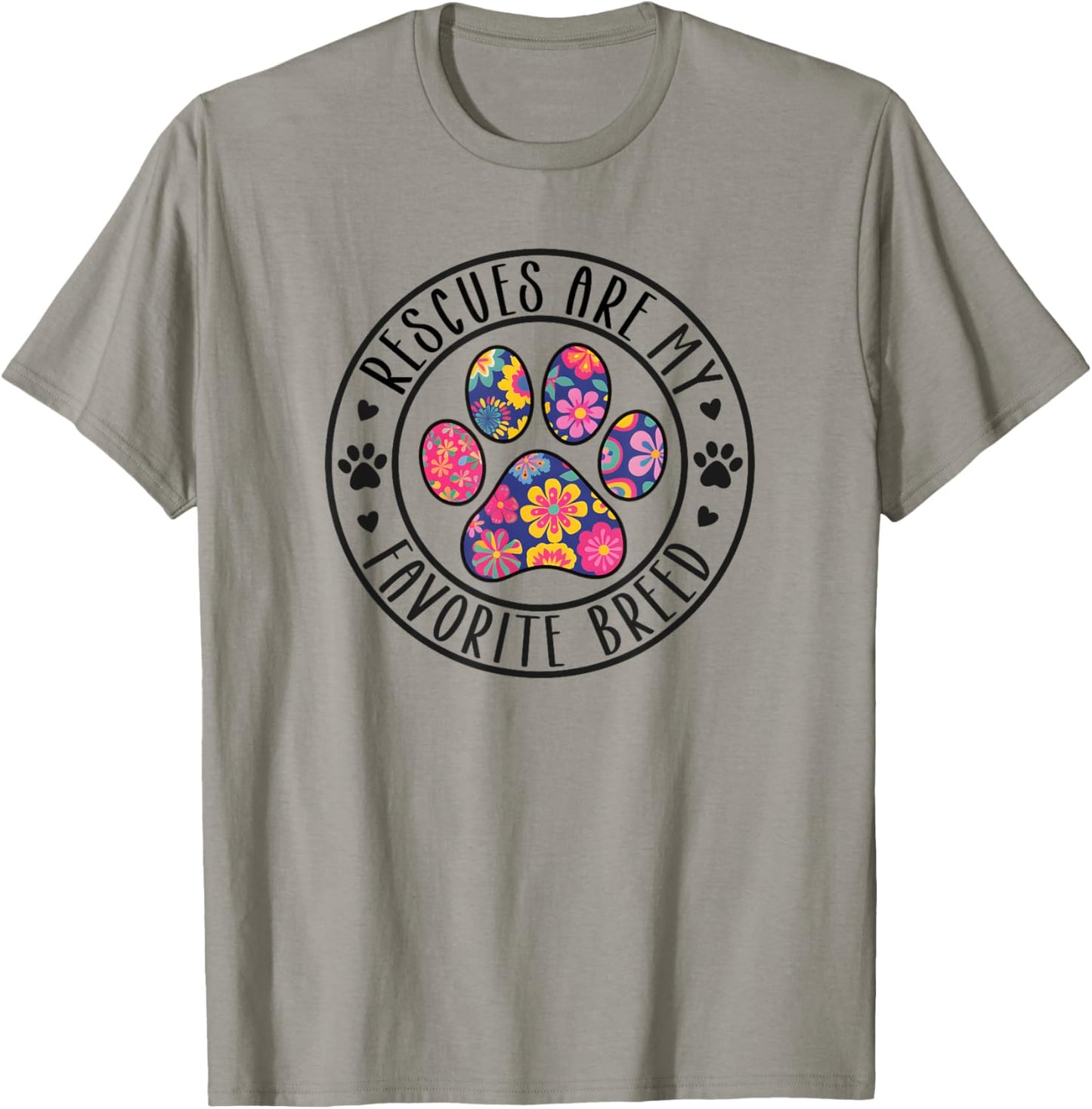 Rescues Are My Favorite Breed T-Shirt