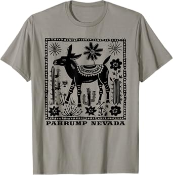 Pahrump Nevada Burro Lover Relocated Wild Donkeys and Horses T-Shirt