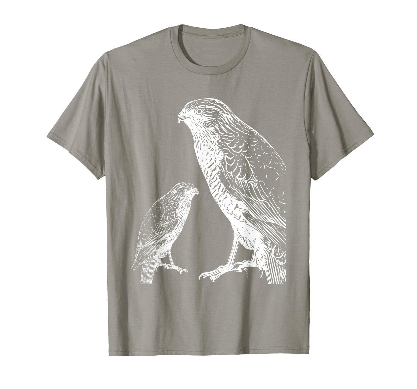 Falcon Bird of Prey Illustration Hawk T-Shirt