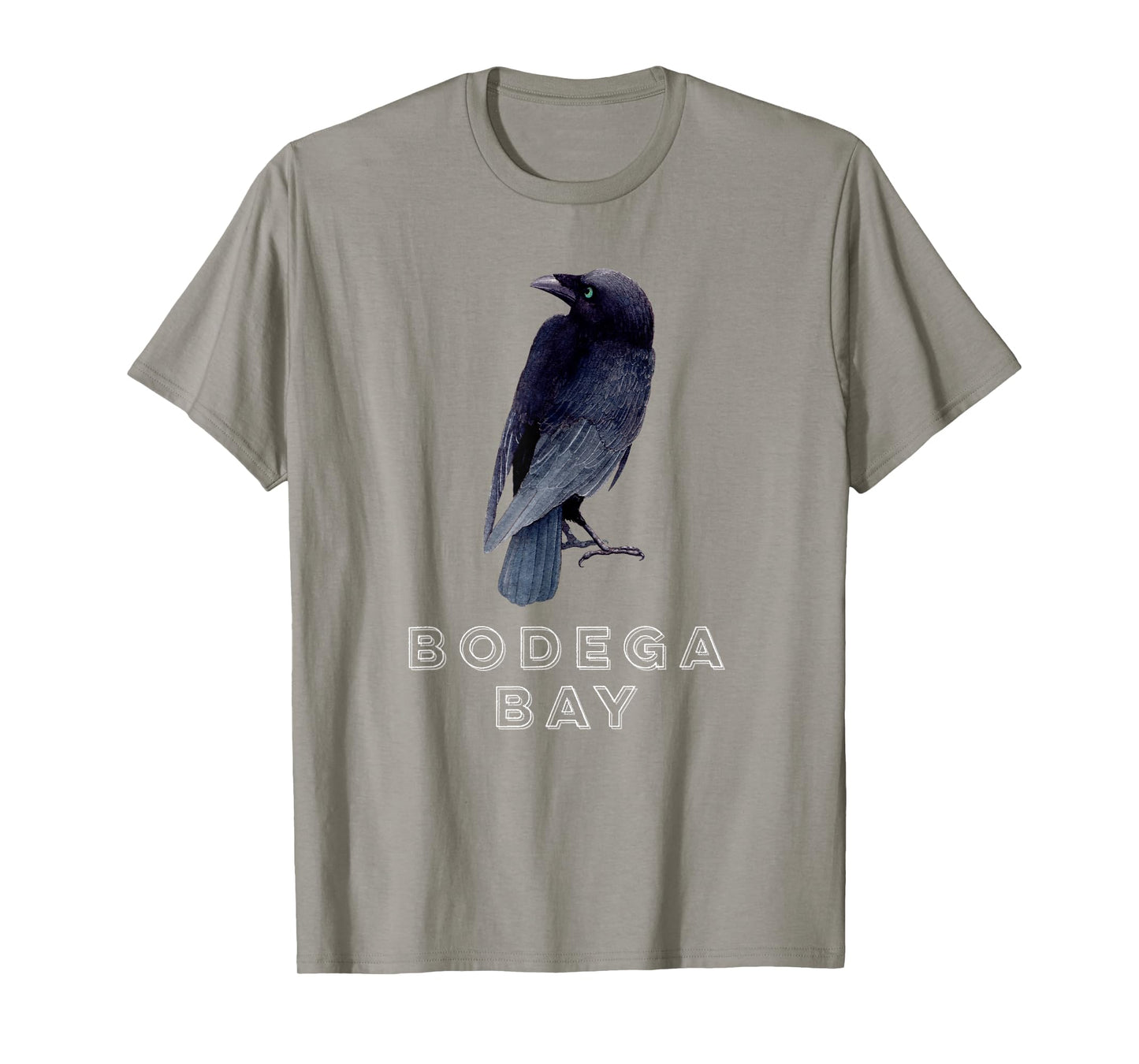 Bodega Bay Northern California Coast Crow Raven Lovers T-Shirt