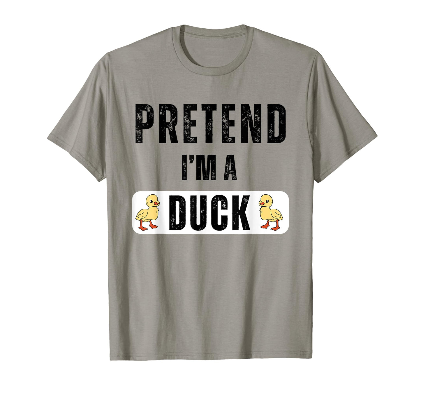 Pretend I'm A Duck Matching Kids Adult Duck Costume T-Shirt