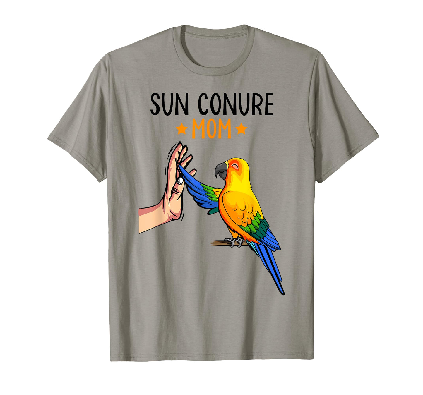 Sun Conure Mom Bird Parrot Women T-Shirt
