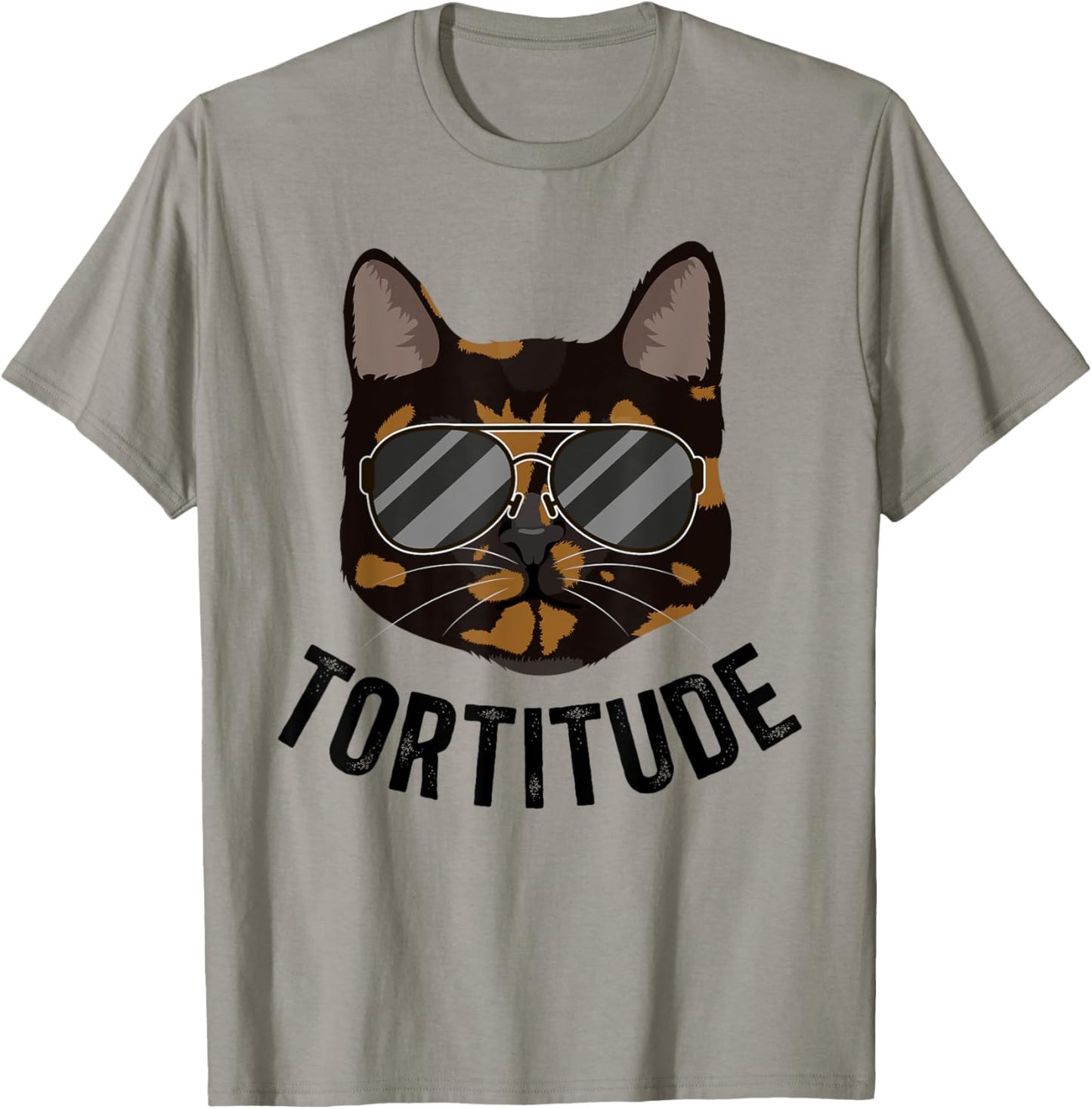 Tortitude Tortie Cat Owner Tortoiseshell Cat Lover T-Shirt