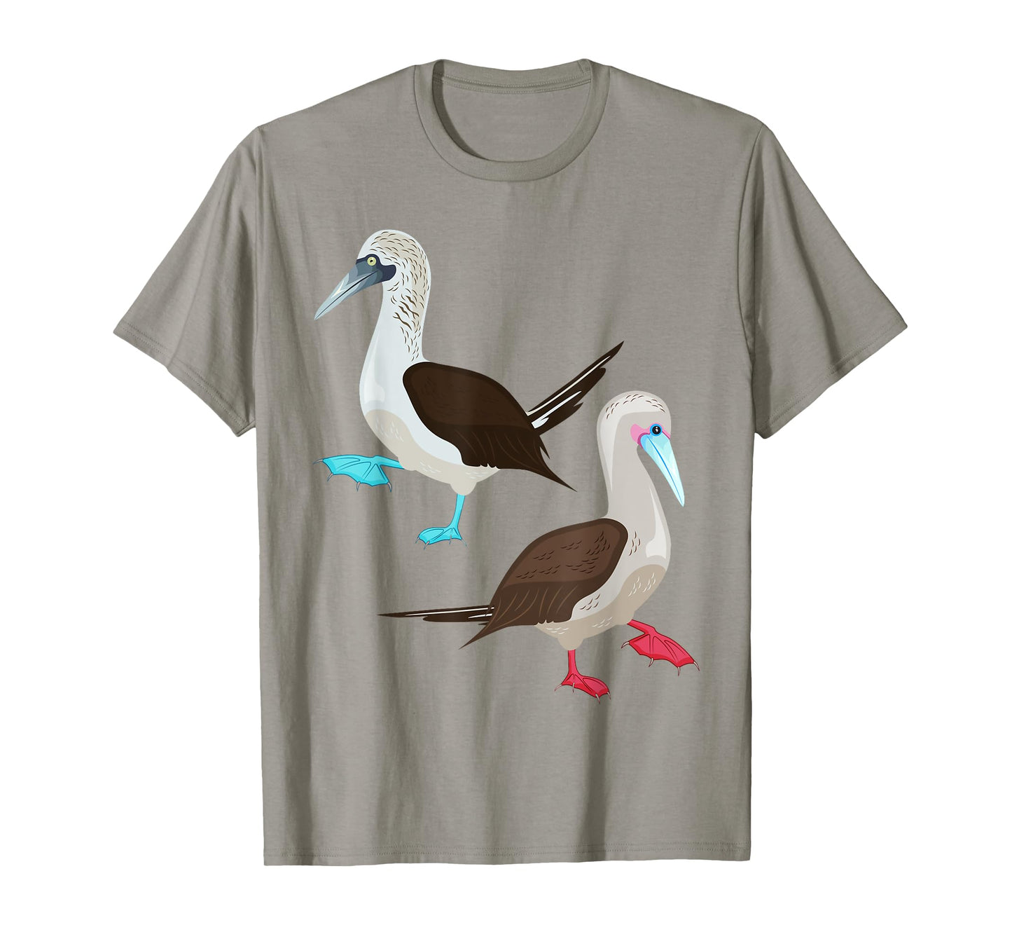 Blue and Red Footed Booby Bird T-Shirt