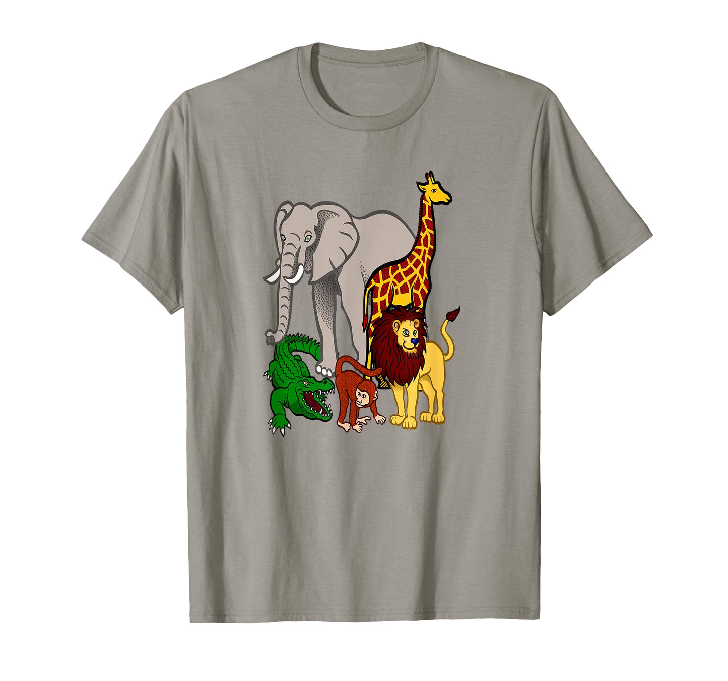 Zoo Animals Shirt Wildlife Birthday Party A Day At The Zoo T-Shirt