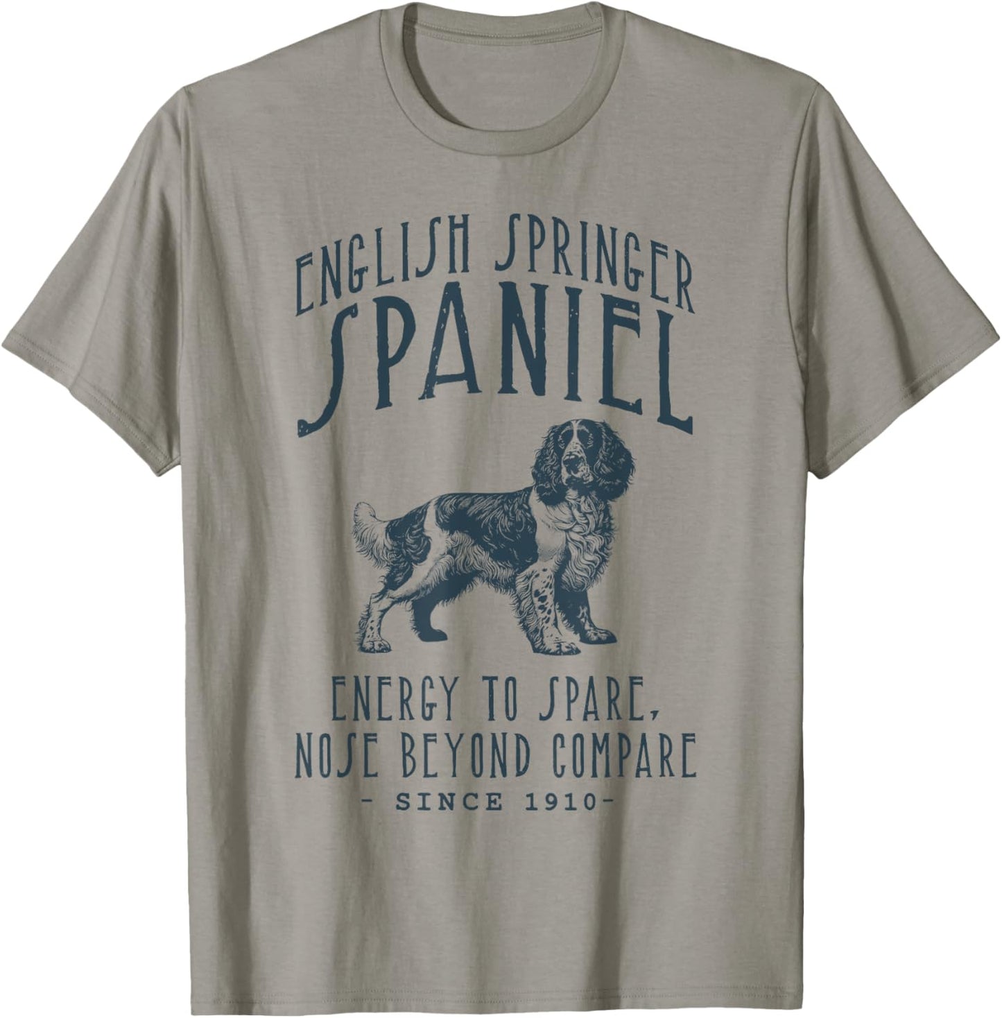 ENGLISH SPRINGER SPANIEL VINTAGE DOG LOVER T-Shirt