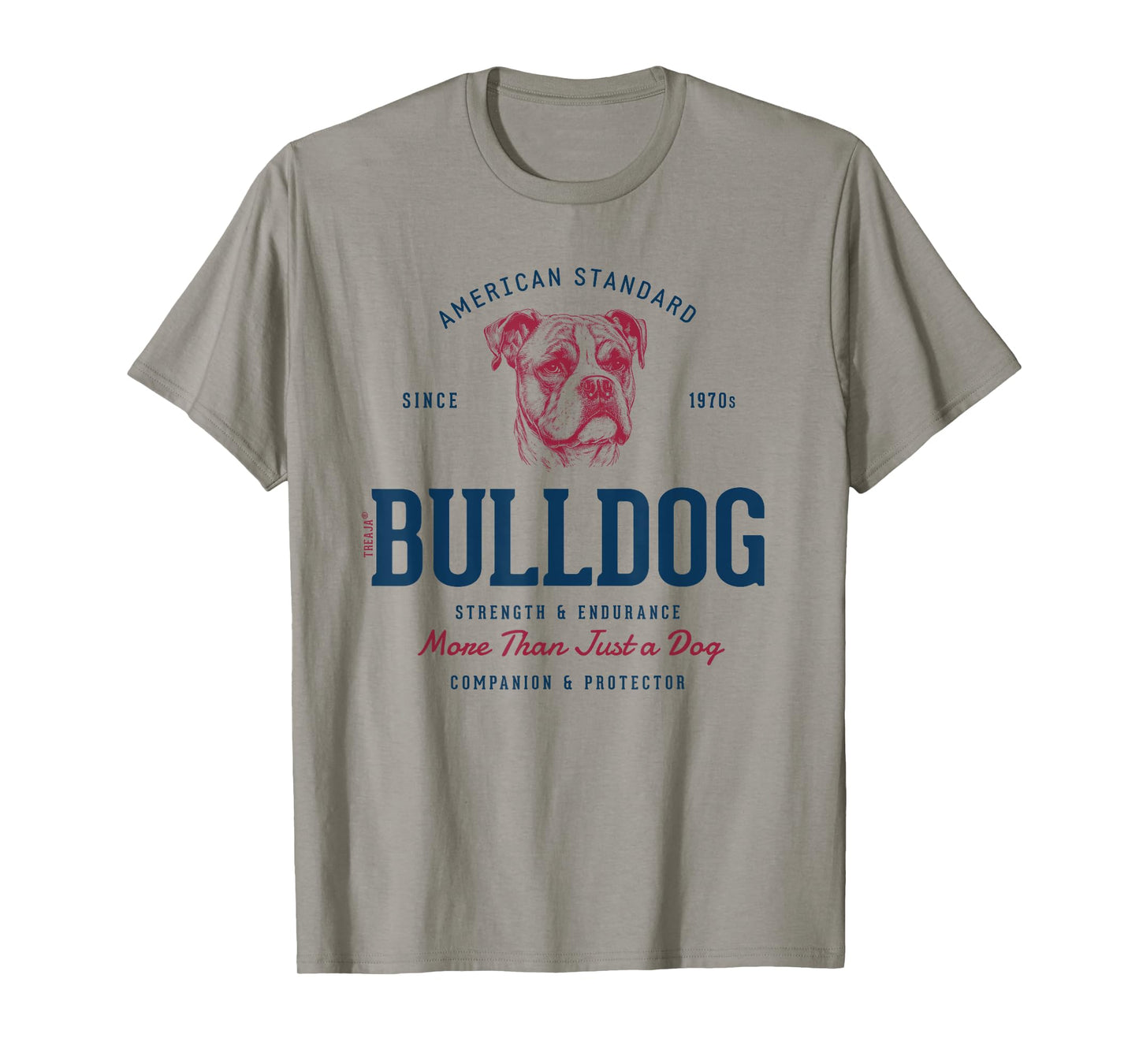 Retro Styled Vintage American Bulldog T-Shirt for Men Women Kids