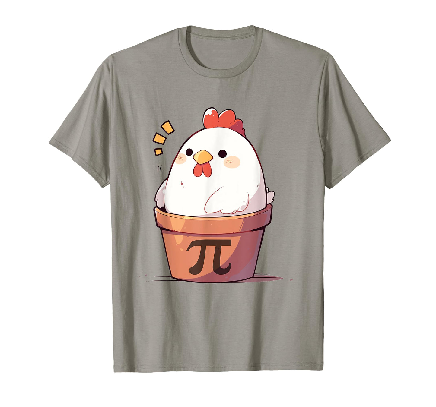 Chicken Pot PI Day Men Women Kids Math Teacher Gifts T-Shirt