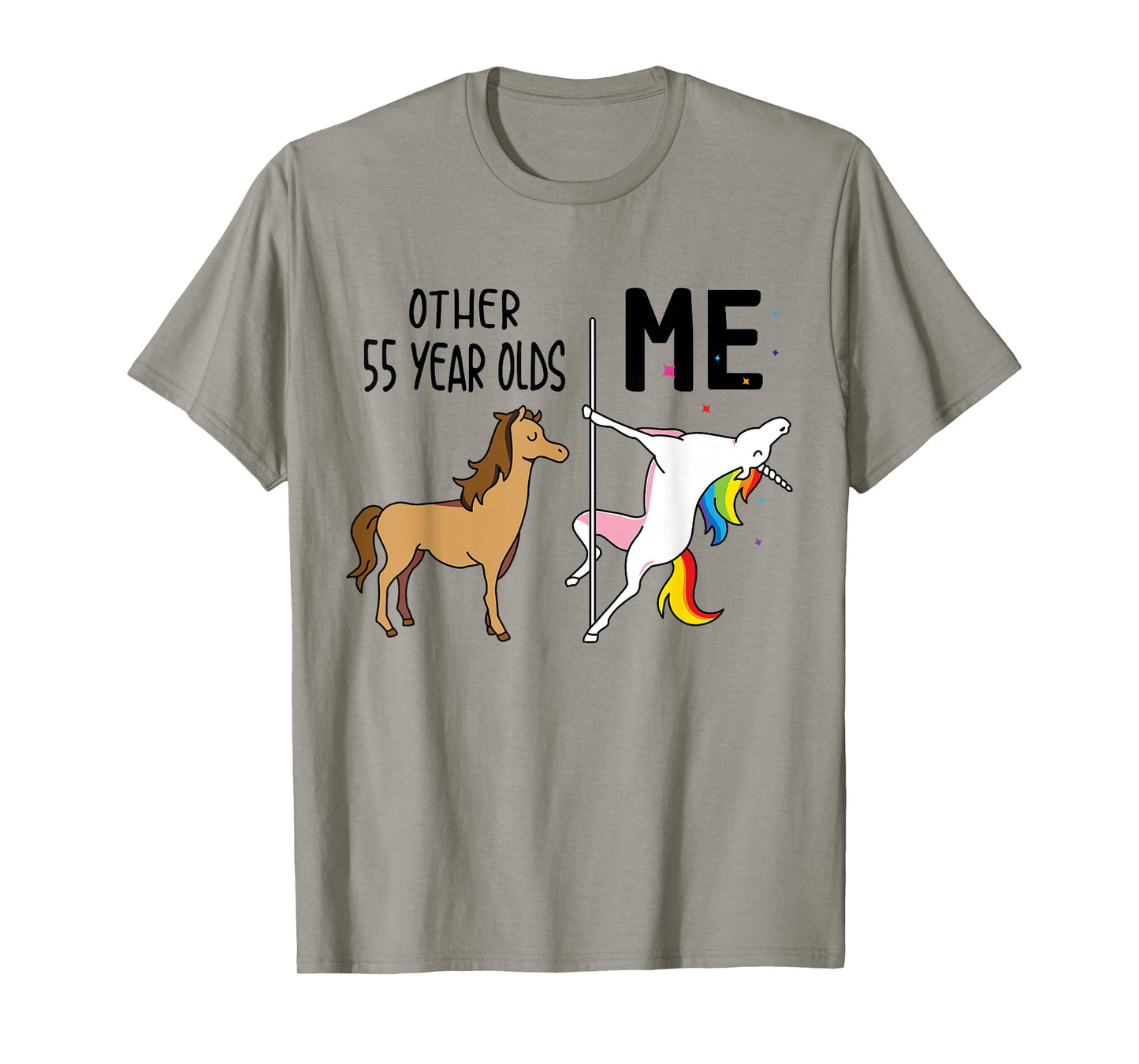 Other Unicorn 55 Year Olds Birthday And Me Gift For Women T-Shirt
