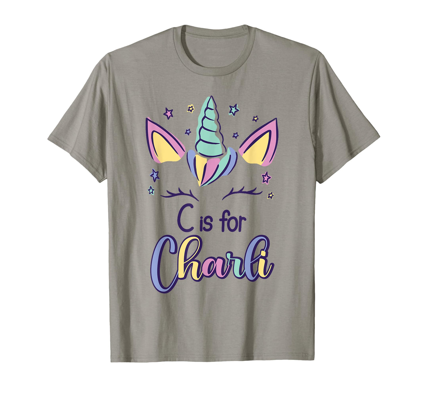First Name Charli Personalized C Is For Charli T-Shirt