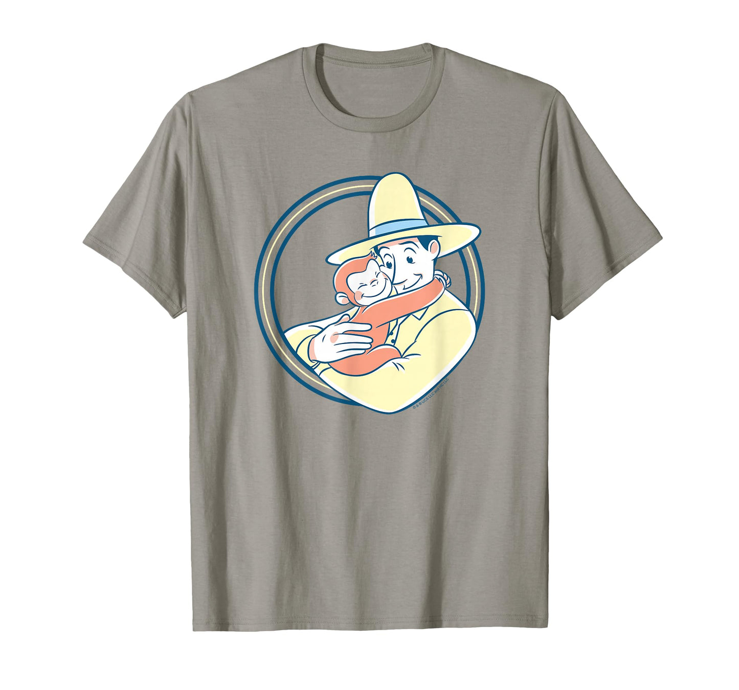 Curious George The Man with the Yellow Hat Hug T-Shirt