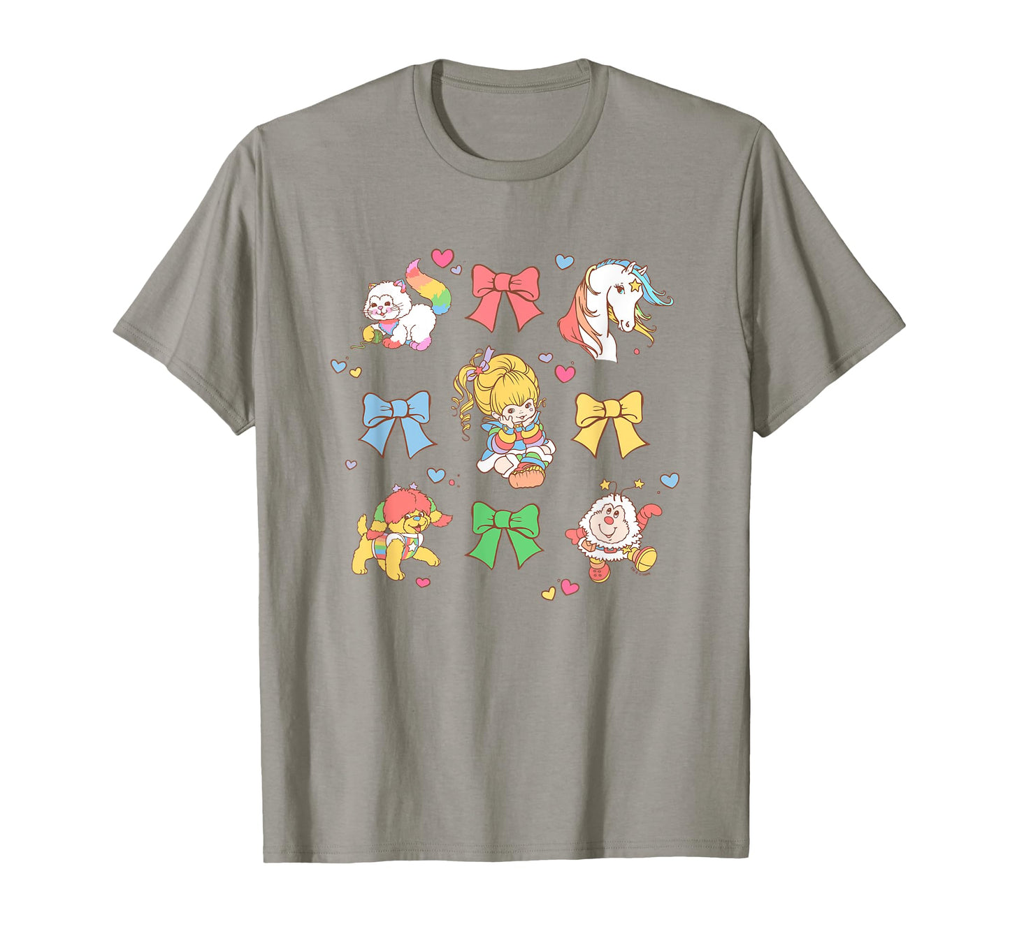 Rainbow Brite Unicorn Bows & Sprites Jumble T-Shirt