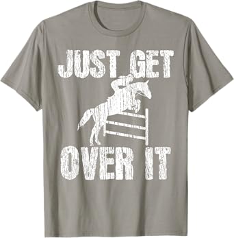 Show Jumping Vintage Equestrian Horse Show T-Shirt