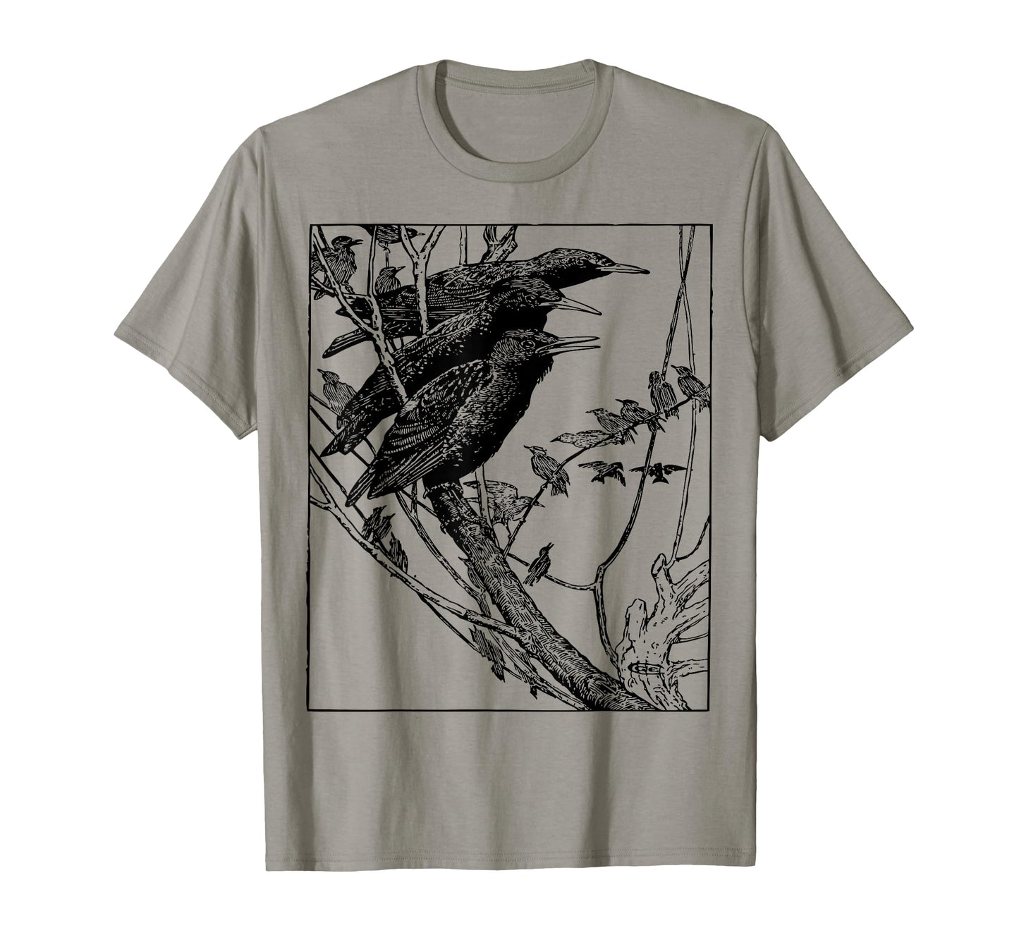 Starling Birds Birdwatcher T-Shirt