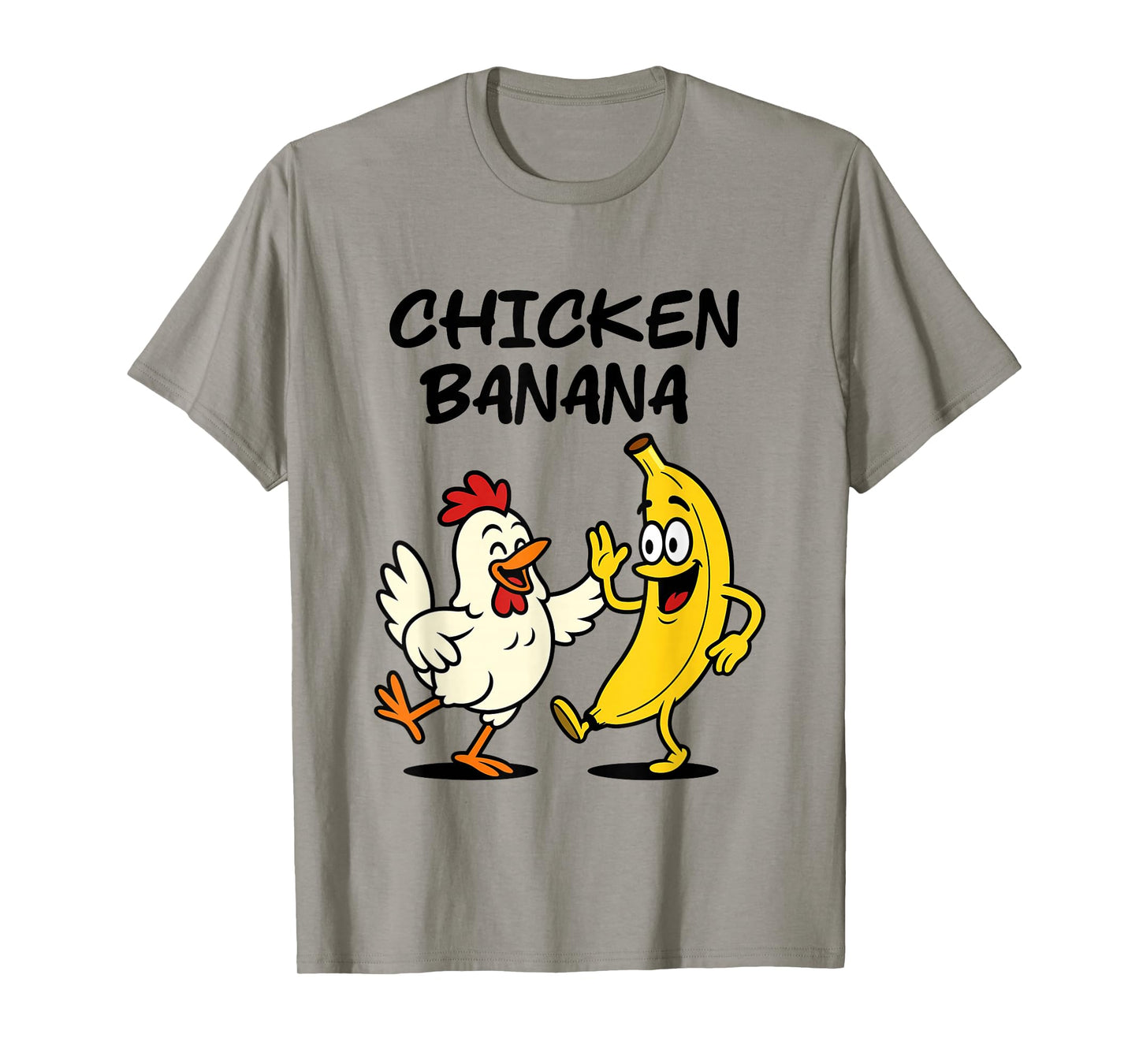 Funny Chicken Banana Teens Kids Dance T-Shirt