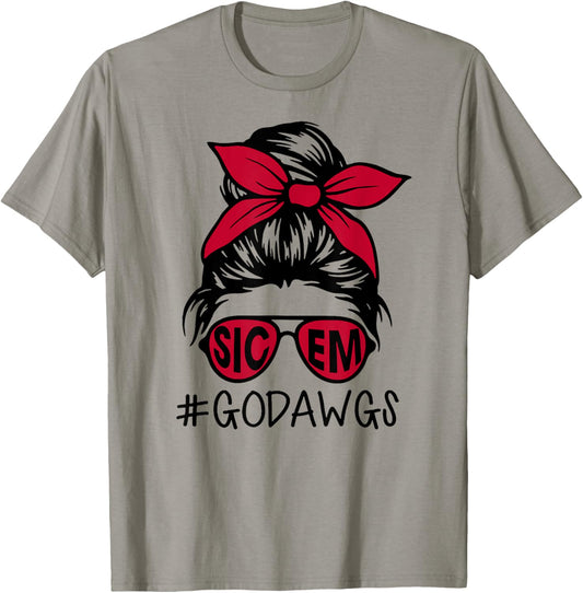 Dawgs Sic Em, Go Dawgs, Sic'Em, Go Bulldog Oufits T-Shirt