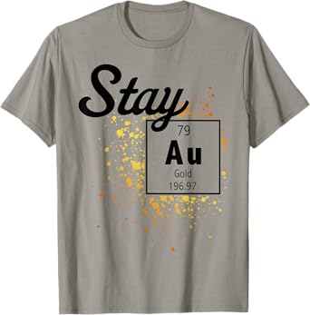 Stay Gold Periodic Element Flakes T-Shirt