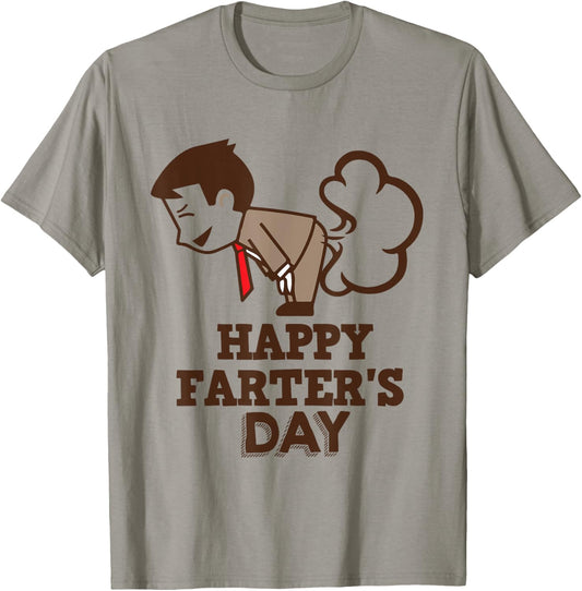 Happy Farter's Day T-shirt Funny Trendy For Dad