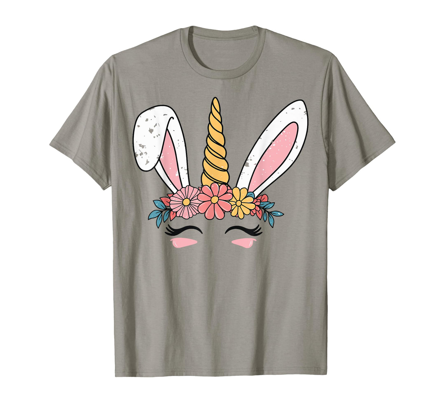 Unicorn Easter Head T-Shirt